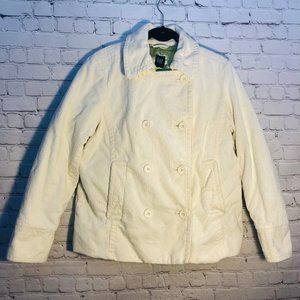 Double-Breasted Lined Corduroy Blazer Jacket